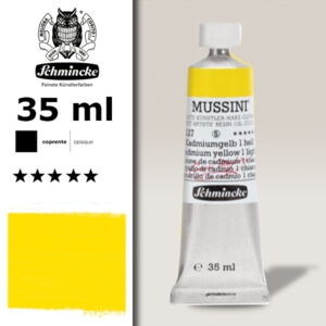 227 - Giallo di Cadmio 1 Chiaro S5 Colore a Olio 35 ML Mussini