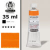 230 - Arancio di Cadmio S6 Colore a Olio 35 ML Mussini