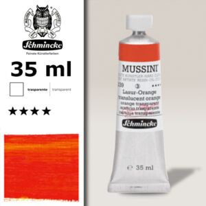 239 - Arancio Trasparente S3 Colore a Olio 35 ML Mussini