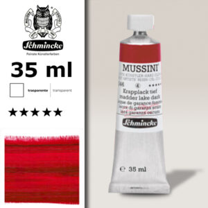 346 - Lacca di Garanza Scuro S4 Colore a Olio 35 ML Mussini