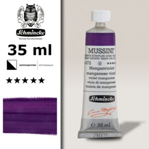 472 - Viola Manganese S4 Colore a Olio 35 ML Mussini