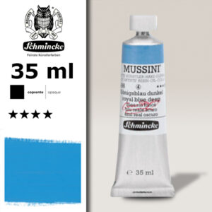 486 - Blu Reale Scuro S4 Colore a Olio 35 ML Mussini