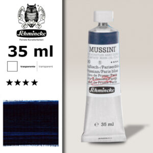 490 - Blu di Prussia/Parigi S1 Colore a Olio 35 ML Mussini