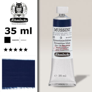 495 - Blu Bizantino S3 Colore a Olio 35 ML Mussini