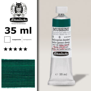 518 - Verde Elio Scuro S3 Colore a Olio 35 ML Mussini