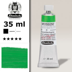 528 - Verde di Cobalto Opaco S6 Colore a Olio 35 ML Mussini