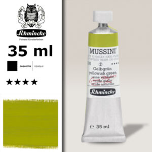 530 - Verde Giallo S2 Colore a Olio 35 ML Mussini