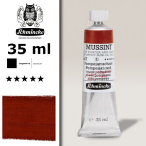 647 - Rosso Pompeano S1 Colore a Olio 35 ML Mussini