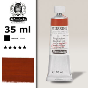 651 - Rosso Inglese S1 Colore a Olio 35 ML Mussini