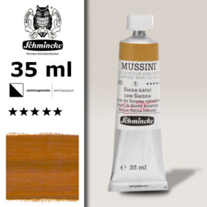 660 - Terra di Siena Naturale S1 Colore a Olio 35 ML Mussini