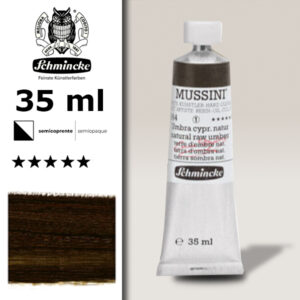664 - Terra d'Ombra Nat. S1 Colore a Olio 35 ML Mussini