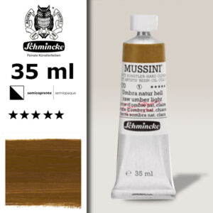 670 - Terra d'Ombra Nat. Chiara S1 Colore a Olio 35 ML Mussini
