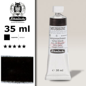 781 - Nero Fumo S1 Colore a Olio 35 ML Mussini