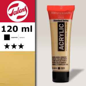 223 - Giallo Napoli Scuro Acrilico 120 ML Amsterdam Acrylic Talens