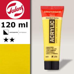 275 - Giallo Primario Acrilico 120 ML Amsterdam Acrylic Talens
