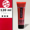 317 - Rosso Trasparente Medio Acrilico 120 ML Amsterdam Acrylic Talens