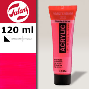 384 - Rosa Reflex Acrilico 120 ML Amsterdam Acrylic Talens
