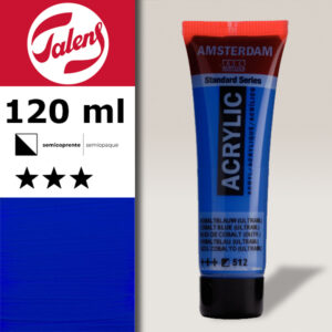 512 - Blu Cobalto Acrilico 120 ML Amsterdam Acrylic Talens