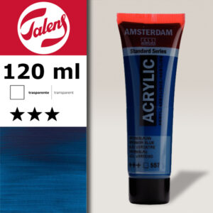 557 - Blu Verde Acrilico 120 ML Amsterdam Acrylic Talens