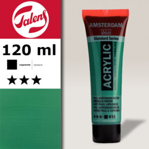 615 - Verde P.Veronese Acrilico 120 ML Amsterdam Acrylic Talens