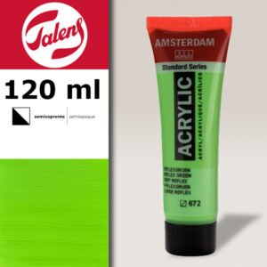 672 - Verde Reflex Acrilico 120 ML Amsterdam Acrylic Talens