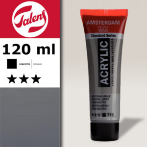 710 - Grigio Freddo Acrilico 120 ML Amsterdam Acrylic Talens