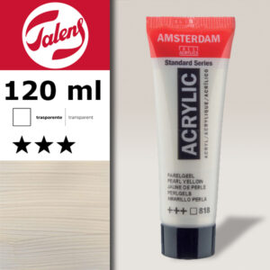 818 - Giallo Perlato Acrilico 120 ML Amsterdam Acrylic Talens