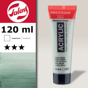 822 - Verde Perlato Acrilico 120 ML Amsterdam Acrylic Talens