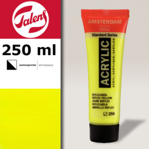 256 - Giallo Reflex  Acrilico 250 ML Amsterdam Acrylic Talens