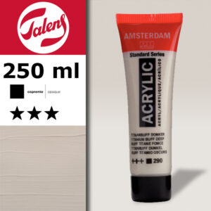 290 - Titanio Giallastro Scuro  Acrilico 250 ML Amsterdam Acrylic Talens