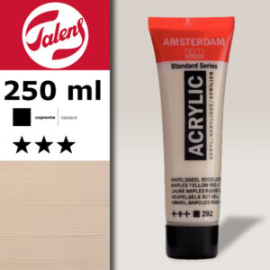 292 - Giallo Napoli Rossastro Chiaro  Acrilico 250 ML Amsterdam Acrylic Talens