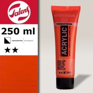 311 - Vermiglione  Acrilico 250 ML Amsterdam Acrylic Talens