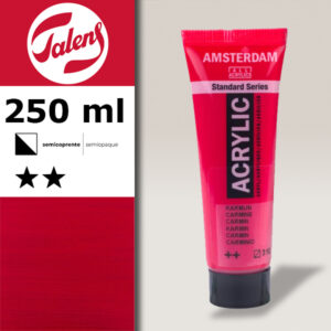 318 - Carminio  Acrilico 250 ML Amsterdam Acrylic Talens