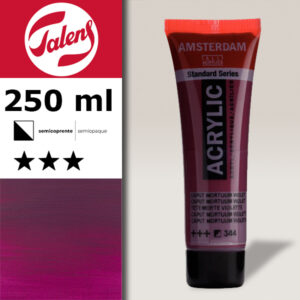 344 - Caput Mortum Viola  Acrilico 250 ML Amsterdam Acrylic Talens