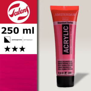 366 - Rosa Quinacridone  Acrilico 250 ML Amsterdam Acrylic Talens