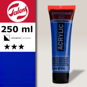 512 - Blu Cobalto  Acrilico 250 ML Amsterdam Acrylic Talens