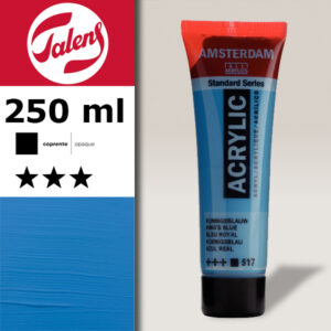 517 - Blu Reale  Acrilico 250 ML Amsterdam Acrylic Talens