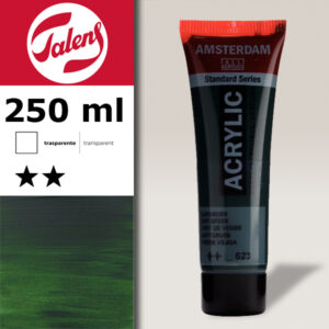 623 - Verde Vescica  Acrilico 250 ML Amsterdam Acrylic Talens