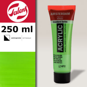 672 - Verde Reflex  Acrilico 250 ML Amsterdam Acrylic Talens