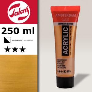 803 - Oro Scuro  Acrilico 250 ML Amsterdam Acrylic Talens