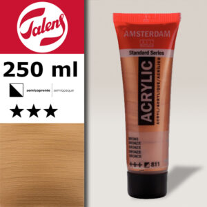 811 - Bronzo  Acrilico 250 ML Amsterdam Acrylic Talens