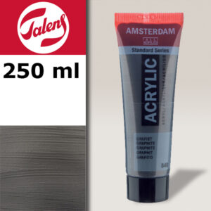 840 - Grafite  Acrilico 250 ML Amsterdam Acrylic Talens