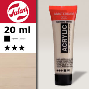 292 - Giallo Napoli Rossastro Chiaro  Acrilico 20 ML Amsterdam Acrylic Talens