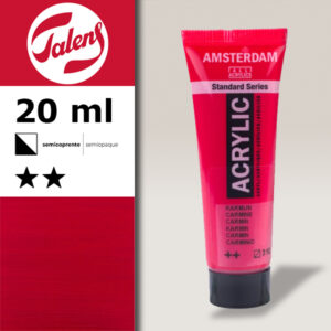 318 - Carminio Acrilico 20 ML Amsterdam Acrylic Talens