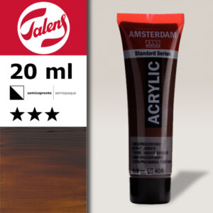 409 - Terra Ombra Bruciata Acrilico 20 ML Amsterdam Acrylic Talens