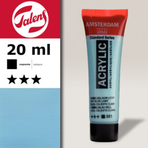 551 - Celeste Acrilico 20 ML Amsterdam Acrylic Talens