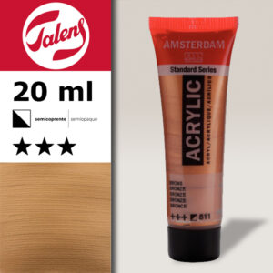811 - Bronzo Acrilico 20 ML Amsterdam Acrylic Talens