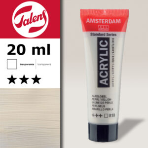 818 - Giallo Perlato Acrilico 20 ML Amsterdam Acrylic Talens