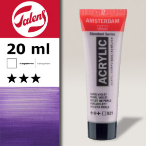 821 - Viola Perlato Acrilico 20 ML Amsterdam Acrylic Talens