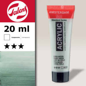 822 - Verde Perlato Acrilico 20 ML Amsterdam Acrylic Talens